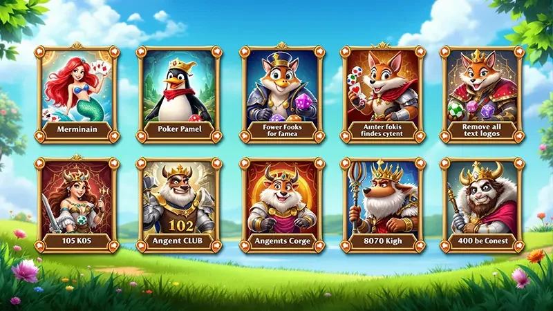 Reel slot digital dengan panel simbol permainan